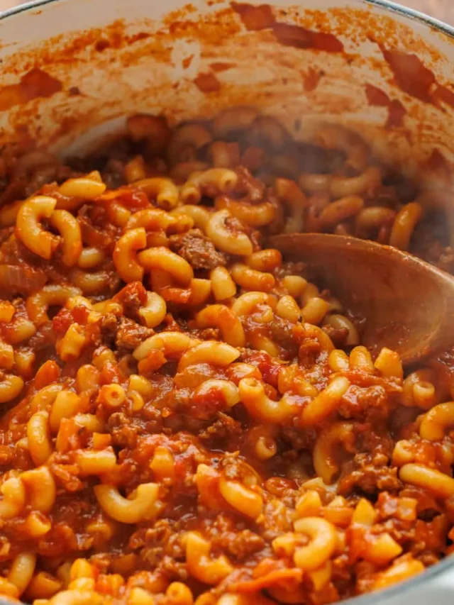 American Goulash Recipe