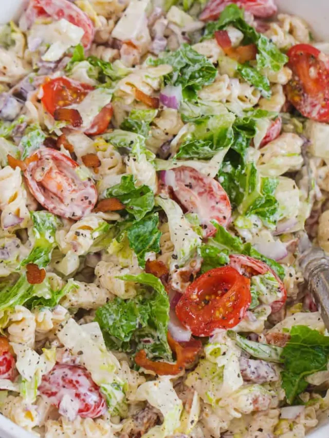 BLT Pasta Salad Recipe