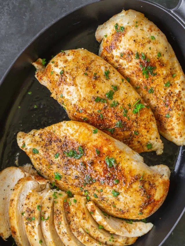 Juicy Oven Baked Chicken Breast