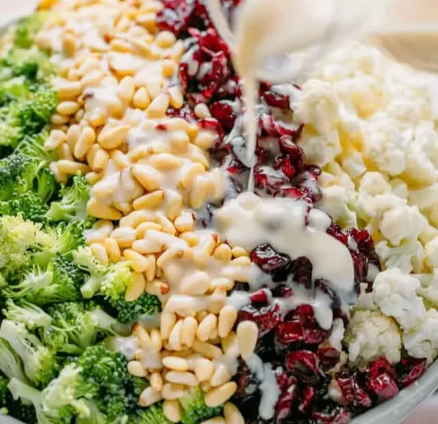 Broccoli Cauliflower Salad Recipe