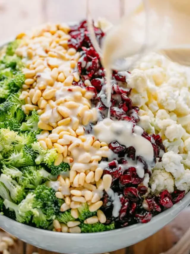 Broccoli Cauliflower Salad Recipe