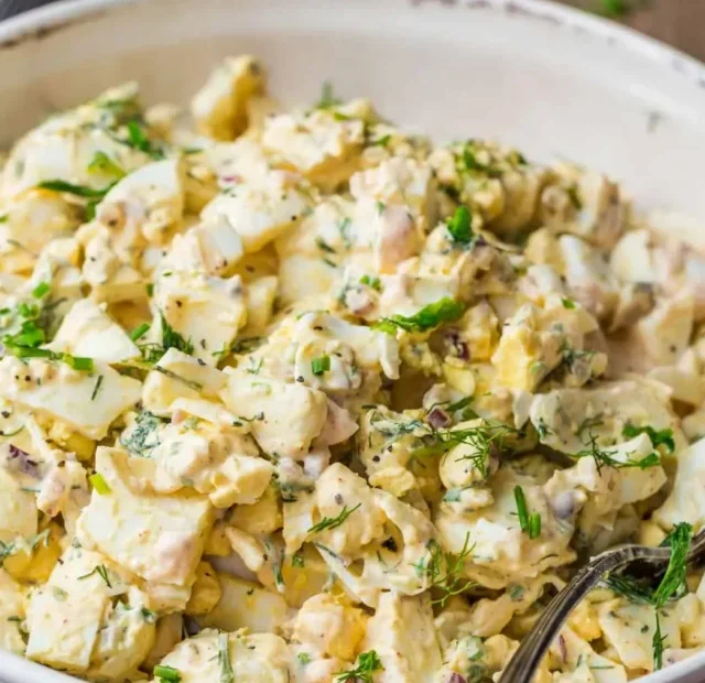 Egg Salad Recipe with the Best Dressing