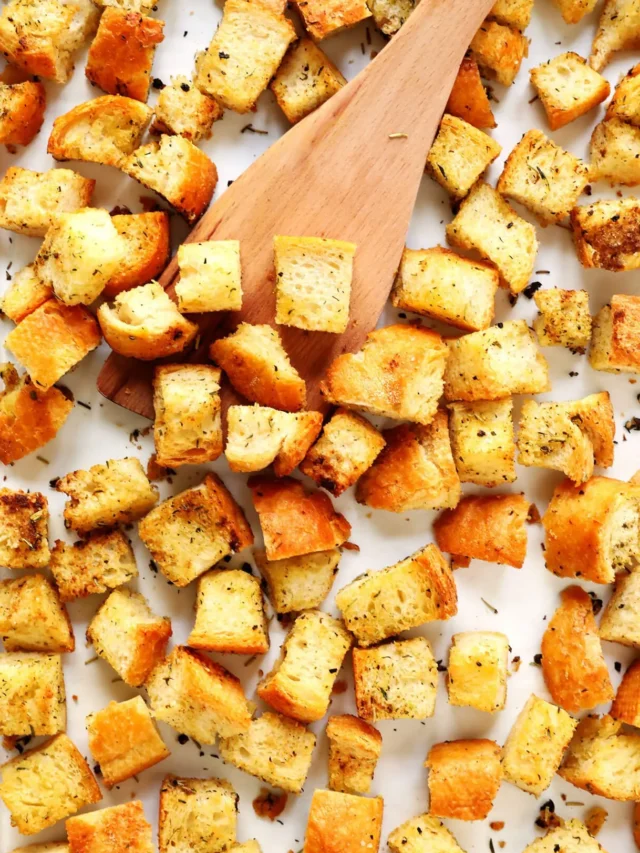 Homemade Croutons Recipe