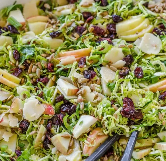 Shaved Brussels Sprout Salad