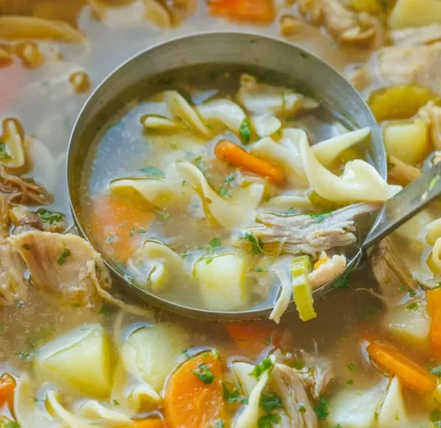 Turkey Noodle Soup Recipe