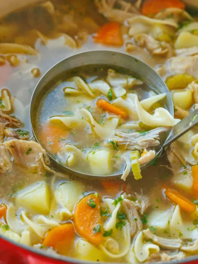 Turkey Noodle Soup Recipe